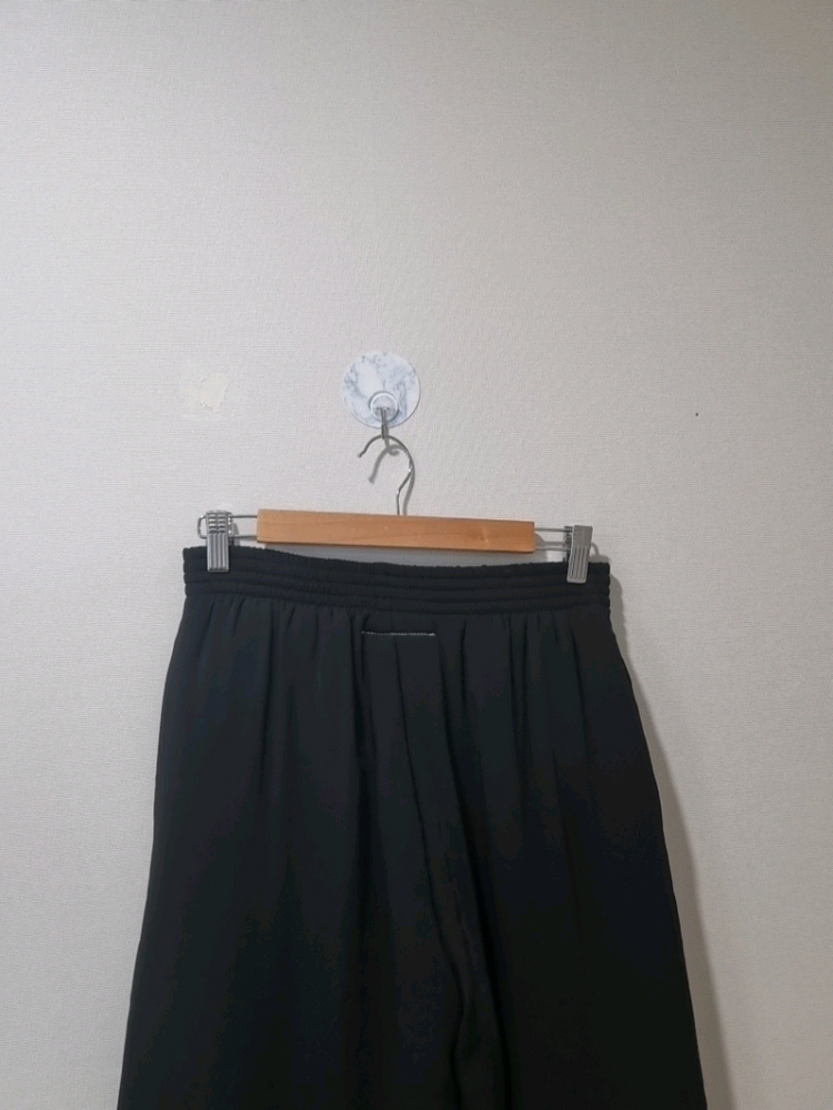 메종 마르지엘라 MM6 와이드 팬츠 블랙 이미지