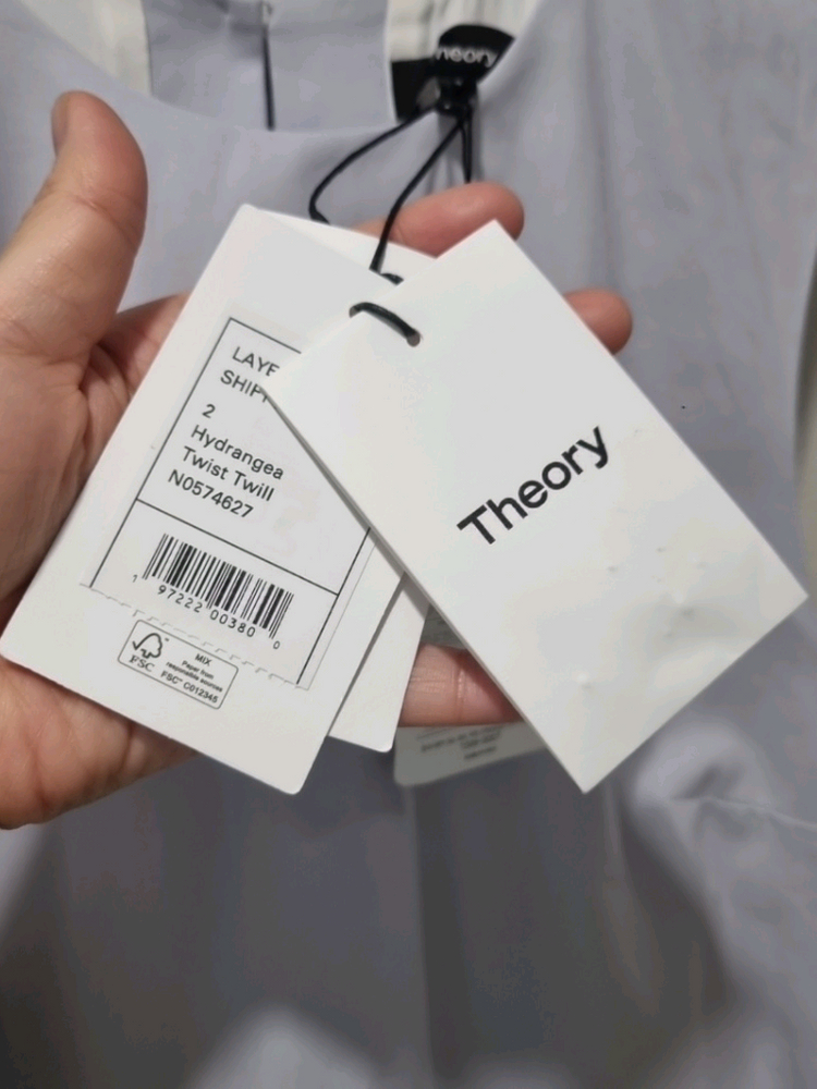 띠어리 Theory 레이어드 슬리브리스 원피스 새상품 이미지