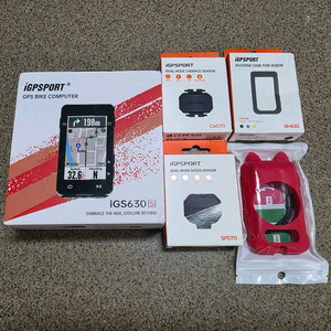 IGPSPORT IGS630S 자전거 속도계 새상품 번들셋 이미지