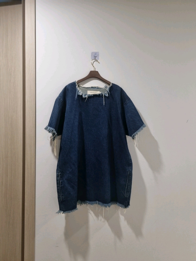 마르케스 알메이다 데미지 데님원피스 이미지