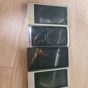 삼성 옙 MP3 플레이어 4대 세트 이미지