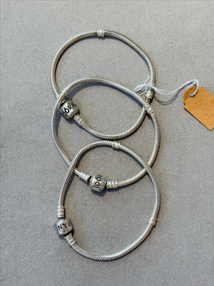 판도라 모멘츠 925실버 스네이크 팔찌 18cm 이미지
