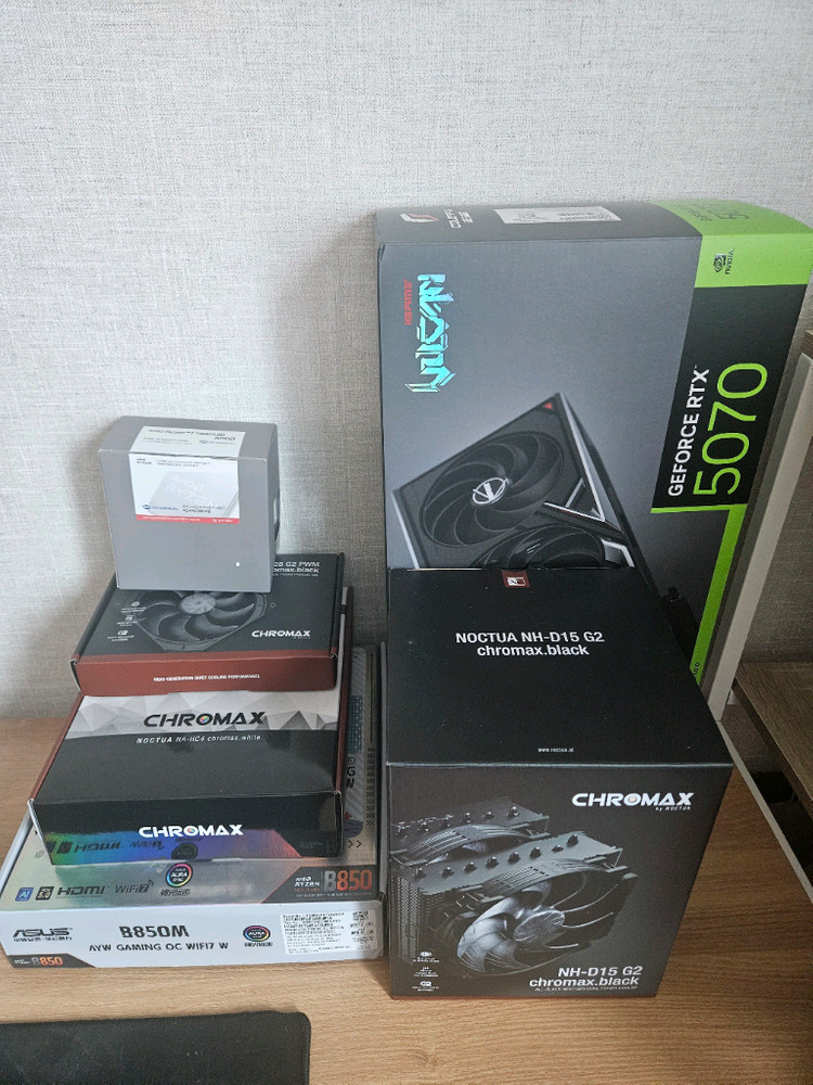 라이젠 pc본체 7800x3d rtx5070 불칸 이미지
