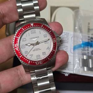 론진 구형 풀아라빅 하이드로콘퀘스트(하콘) 41mm 오토매틱 풀박스 이미지