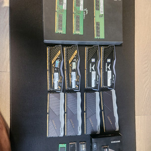 삼성 지스킬 팀그룹 ddr4 램 ddr5 램, ssd 500기가 1테라 이미지