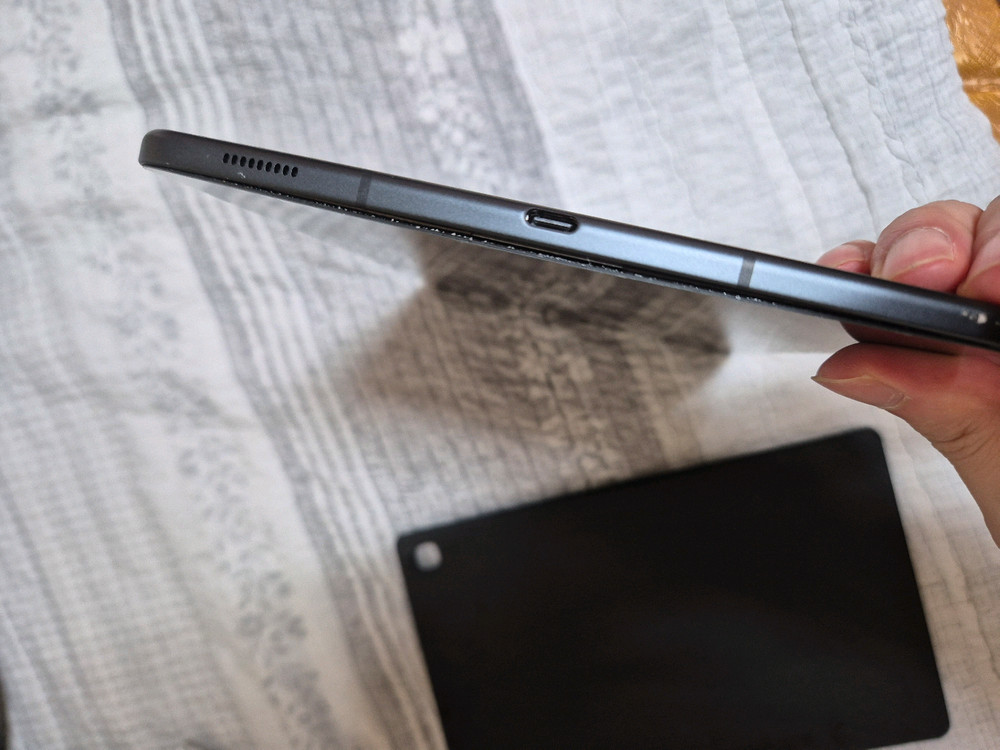 갤럭시탭 s6 lite (s6라이트) sm-p610 팝니다 (하자존재) 이미지