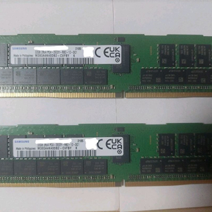 삼성 ddr4 서버용 램 32gb 2933y 2개 팝니다. 이미지