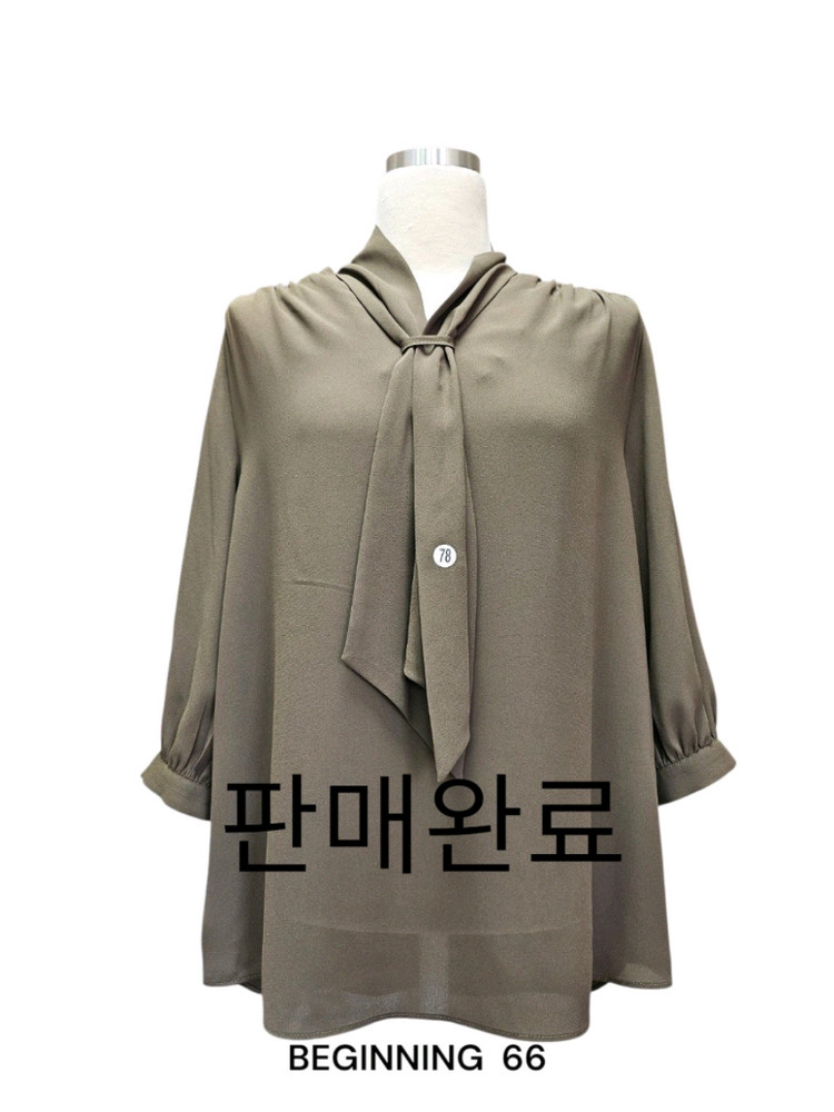 여성 여름 블라우스 이미지