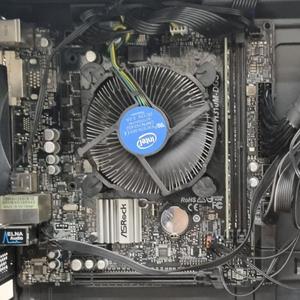 I5 8500 CPU H310보드 세트 판매합니다. 이미지