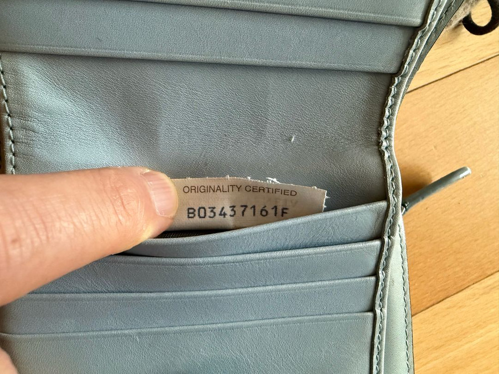BOTTEGA VENETA 보테가 지갑 반지갑 위빙 정품 새상품급 명품지갑 지퍼돌이풀박스정품사이즈 사진확인가로 10 이미지
