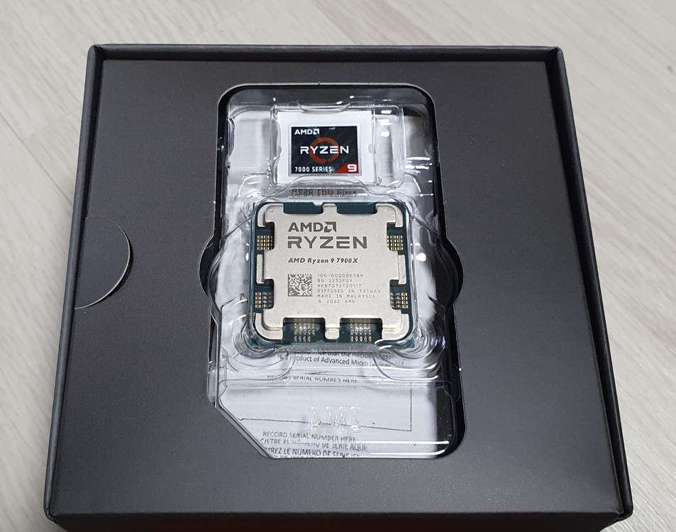 AMD RYZEN 라이젠 9 7900X CPU만 판매 합니다. 작업용, 게임용, 원컴 방송용 이미지