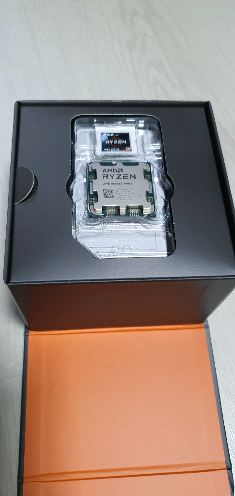 AMD RYZEN 라이젠 9 7900X CPU만 판매 합니다. 작업용, 게임용, 원컴 방송용 이미지