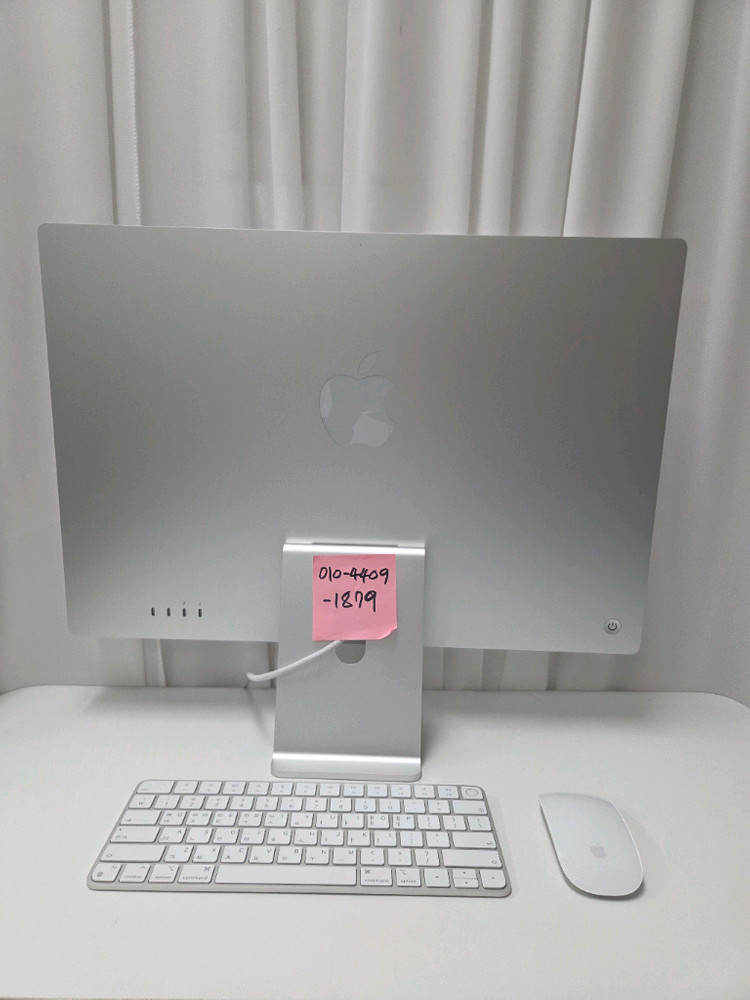 아이맥 M3 실버 램16G 10코어 GPU 512G SSD 이미지