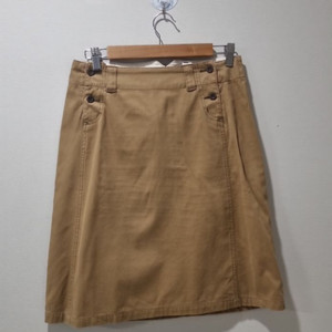 MHL 마가렛호웰 베이지 코튼 스커트 이미지
