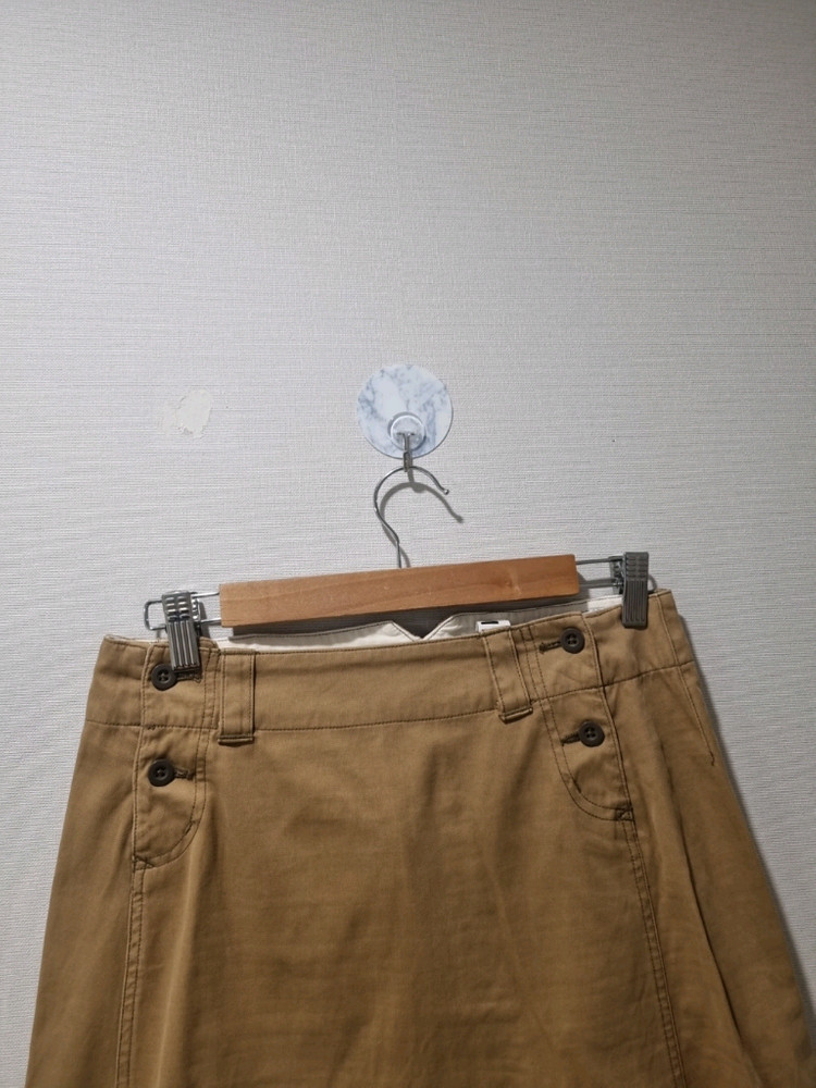 MHL 마가렛호웰 베이지 코튼 스커트 이미지