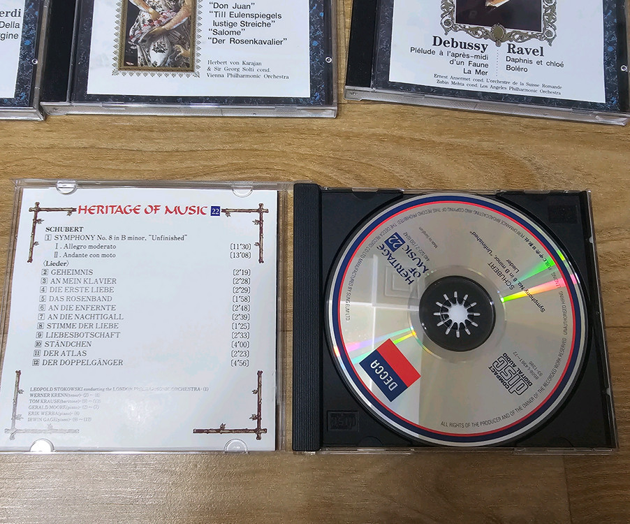 고전 클래식 CD 49장 이미지