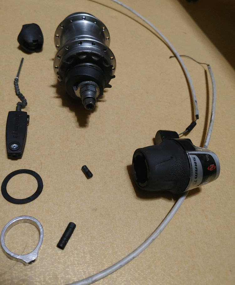 sram T3 스램 3단 내장기어 세트 (다혼 브롬톤) 이미지