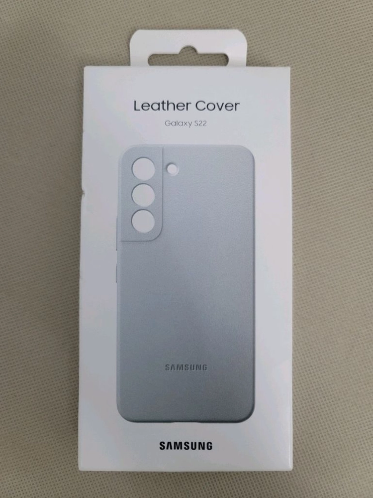 S22 레더 커버 Leather Cover EF-VS901 삼성 갤럭시 S22 정품 레더커버미개봉 새상품 이미지