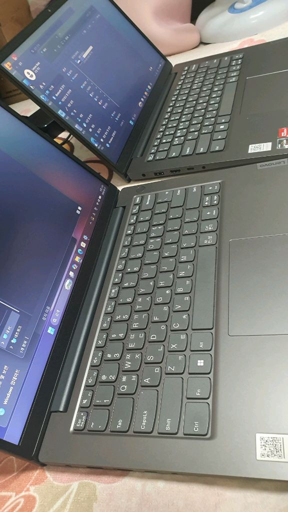 레노버 14인치 노트북.pd충전 라이젠5 5625u 2대있습니다. 이미지