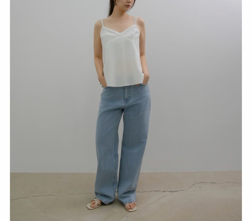 리에뜨 쉘 블라우스 아이/블랙 새상픔 이미지