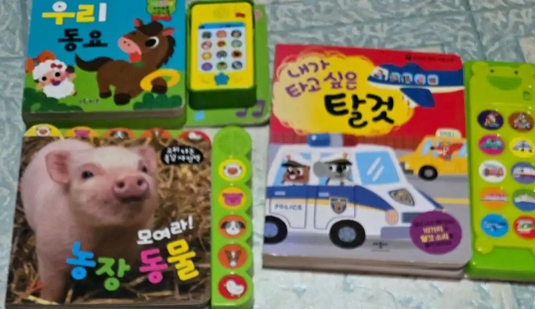 애플비 사운드북세권외 아이튼튼그림책 명꼬끼르르 등 유아책 말배우기그림책 이미지