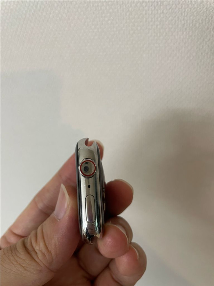 애플워치9스테인리스 45mm 실버 SS급 이미지