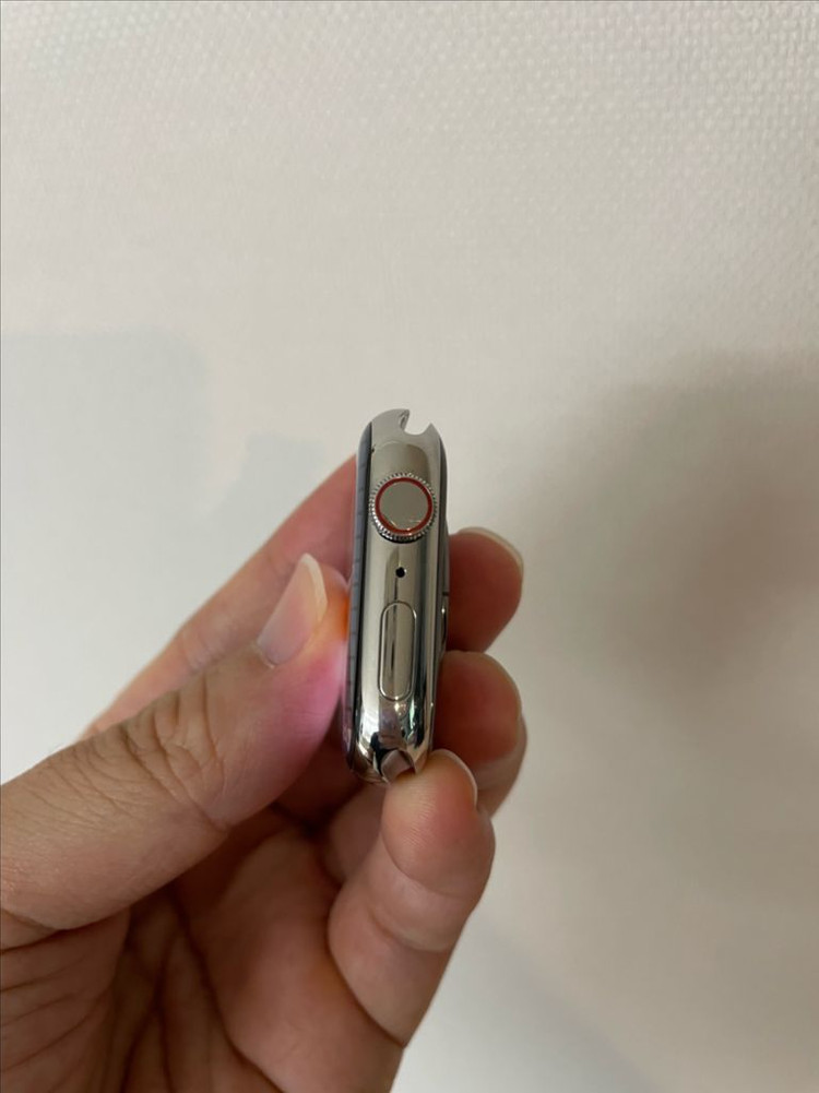 애플워치8에르메스 45mm 실버 리퍼 이미지
