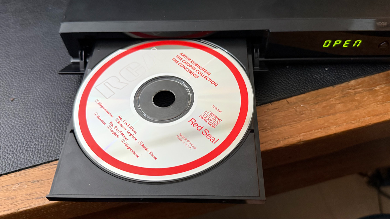 삼성 DVD E360 미니 DVD CD 플레이어 이미지