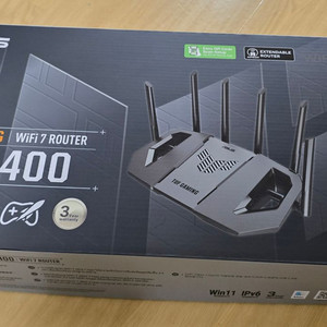 ASUS TUF Gaming BE9400 WiFi 7 공유기 이미지