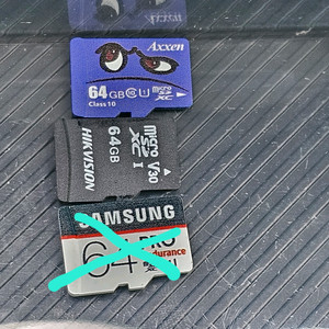 마이크로 SD카드 16GB/32GB/64GB/128GB/256GB/512GB 이미지