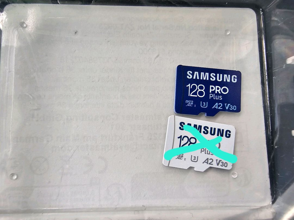 마이크로 SD카드 16GB/32GB/64GB/128GB/256GB/512GB 이미지