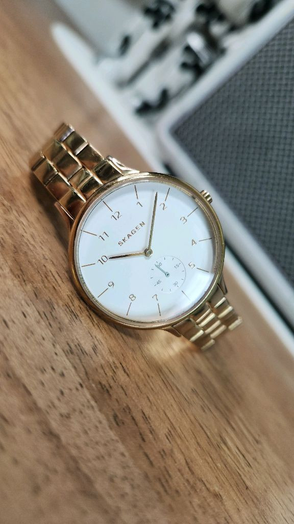 # 덴마크 SKAGEN 스카겐 ANITA 정품 여성용 쿼츠 손목시계 급처 이미지