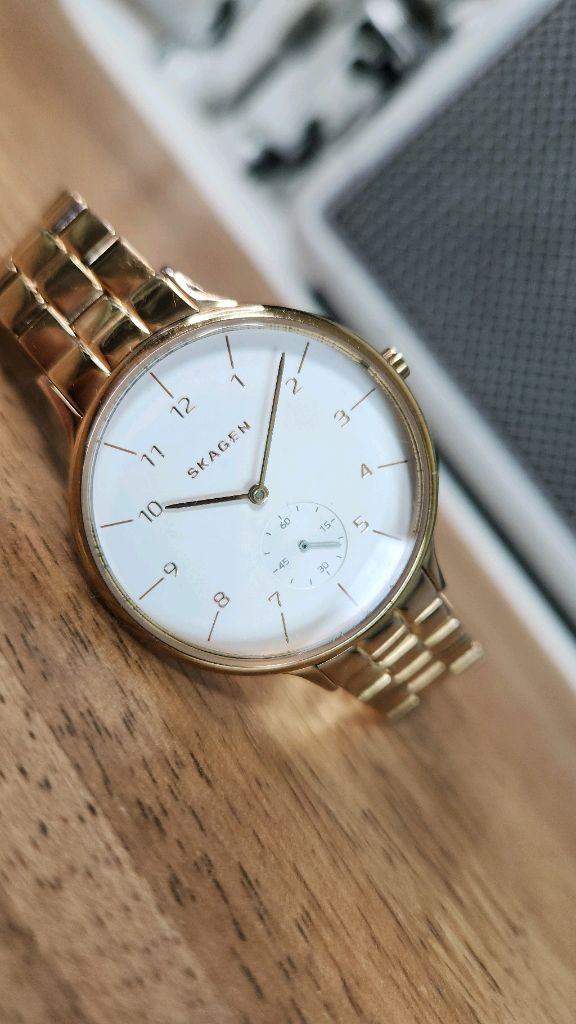 # 덴마크 SKAGEN 스카겐 ANITA 정품 여성용 쿼츠 손목시계 급처 이미지