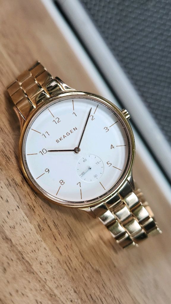 # 덴마크 SKAGEN 스카겐 ANITA 정품 여성용 쿼츠 손목시계 급처 이미지