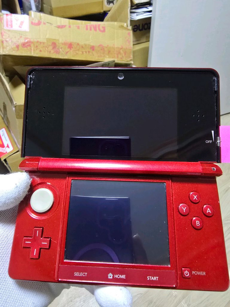 B+급 닌텐도 3DS 일본판 일판 SD건담 샤아 전용 에디션 한정판 이미지