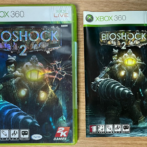 Xbox360 바이오쇼크2 정발판 이미지