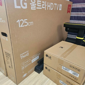 LG 50인치 울트라 HD TV 이미지