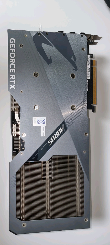 GeForce RTX 4080 어로스마스터 그래픽카드 팝니다. 이미지