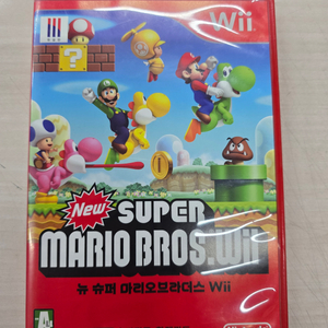 [Wii] 닌텐도위 "뉴 슈퍼 마리오브라더스 Wii" 판매합니다. 이미지