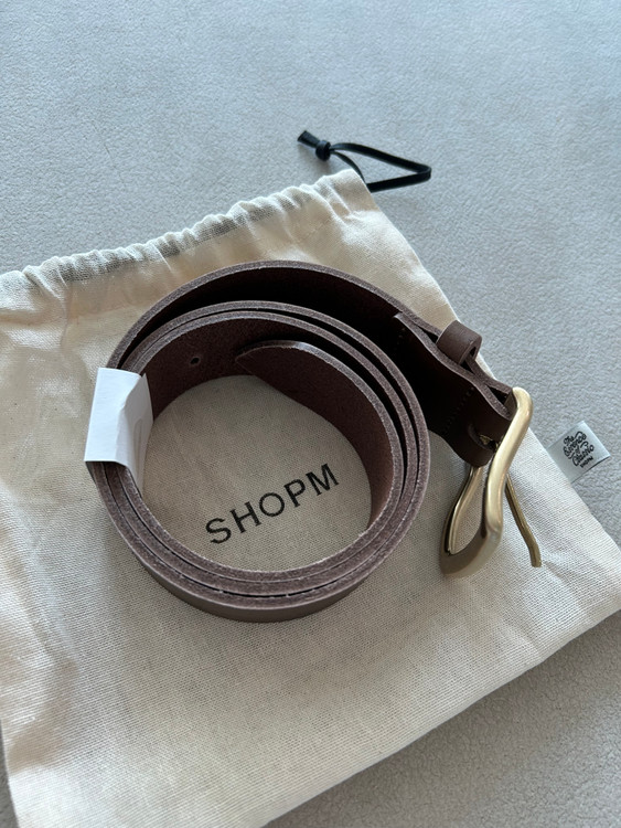 [샵엠] Bello Belt Brown(새상품) 이미지