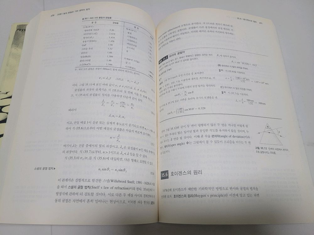 핵심 대학물리학 교재 이미지