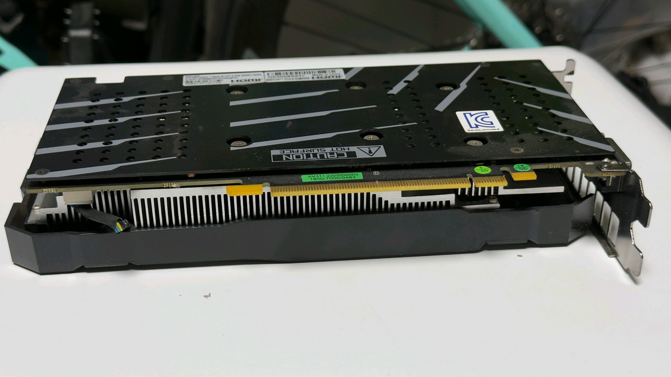 GALAX GTX 1660 SUPER 이미지