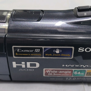 소니 full HD 급 디지탈캠코더 cx550 . 신품동일수준 팝니다. 이미지