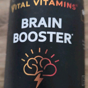 [미개봉 제품] 바이탈 비타민 브레인부스터 BRAIN BOOSTER 집중력 에너지 30캡슐 이미지