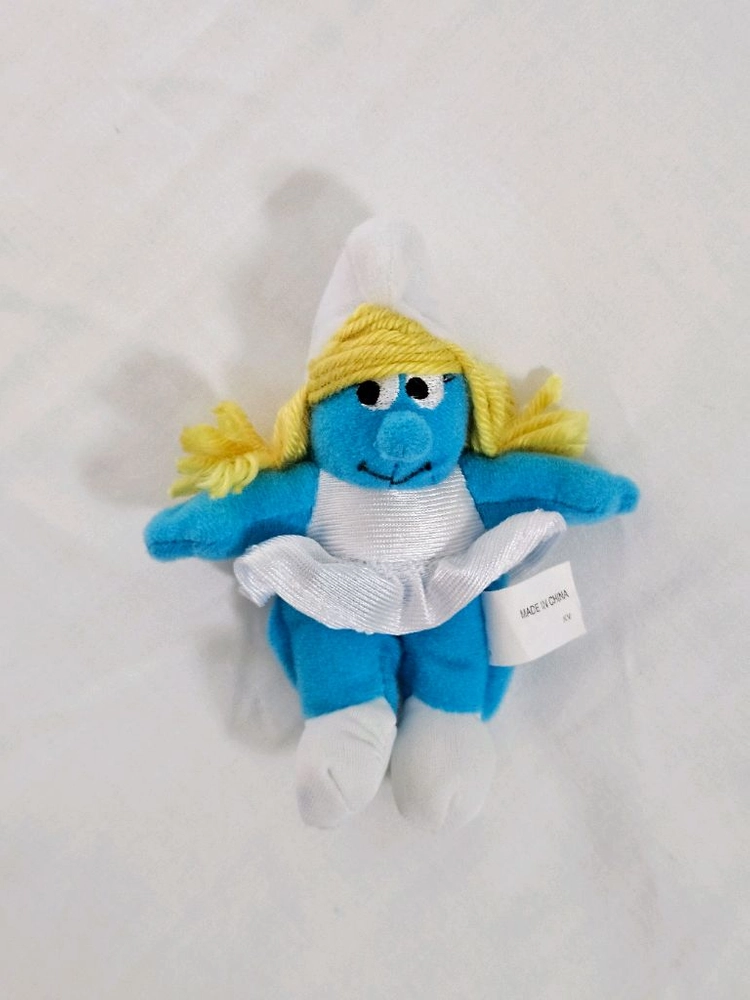 빈티지 맥도날드 해피밀 스머프 토이 인형 이미지