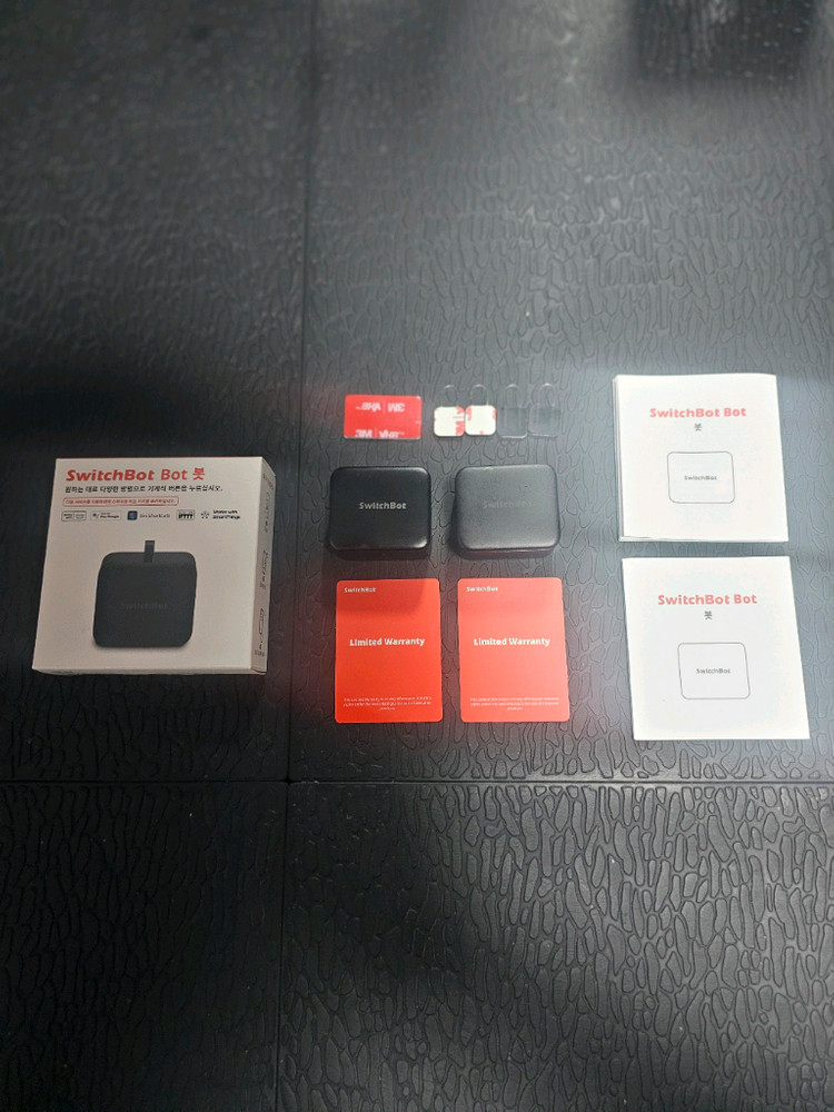 스위치봇 Black 2개 스마트 스위치 이미지