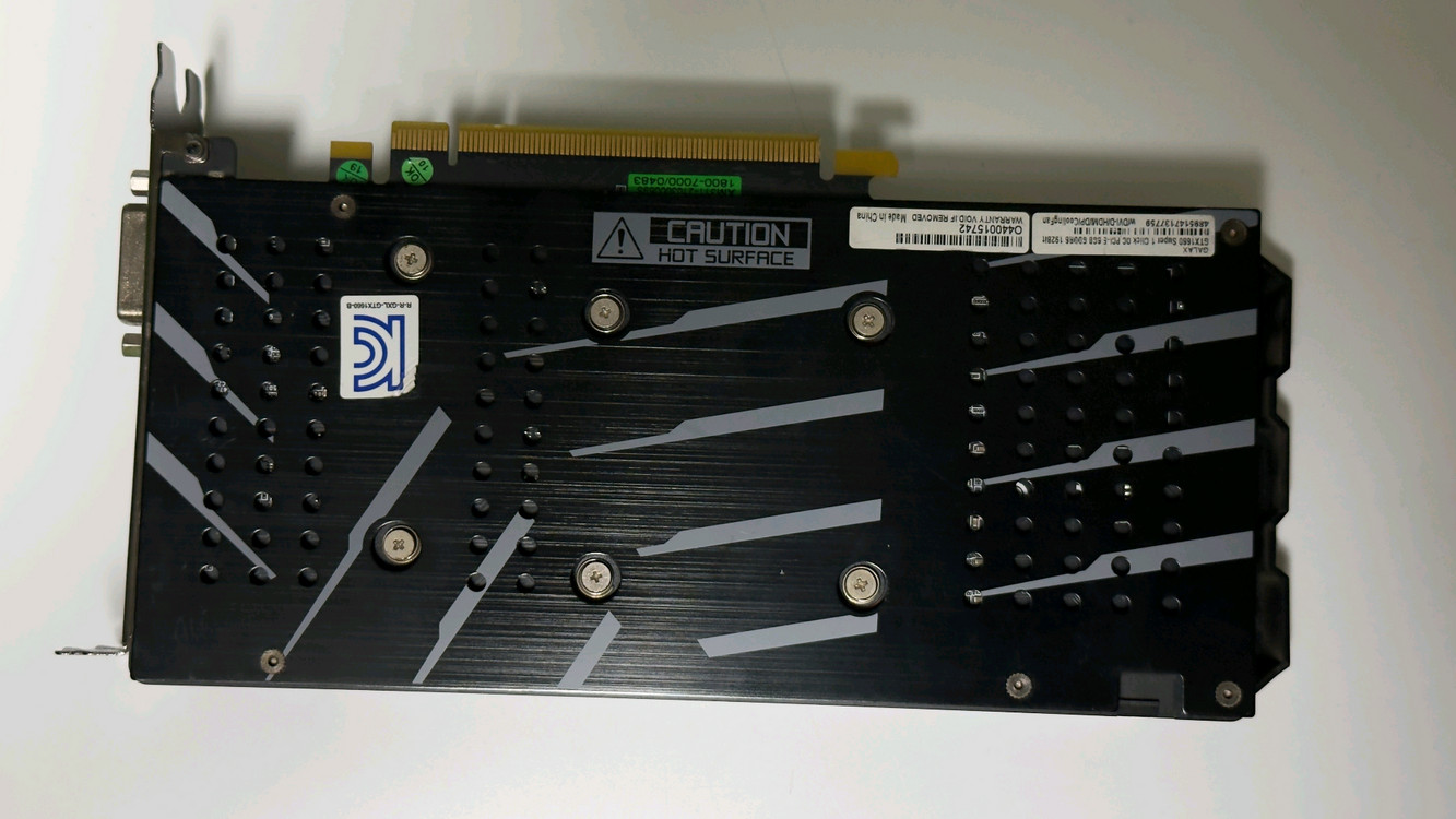 GALAX GTX 1660 SUPER 이미지