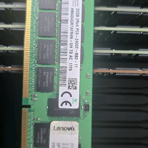 SK하이닉스 서버램 DDR4 ECC REG 32GB PC4-2400T 4개 판매 이미지