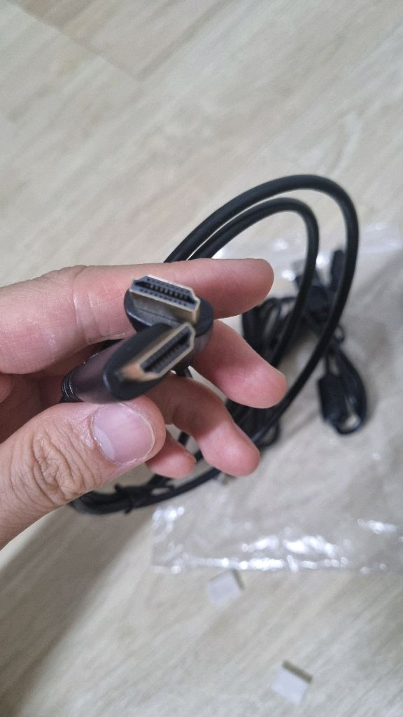 HDMI 1개+5핀 2개 케이블 세트(새상품) 이미지