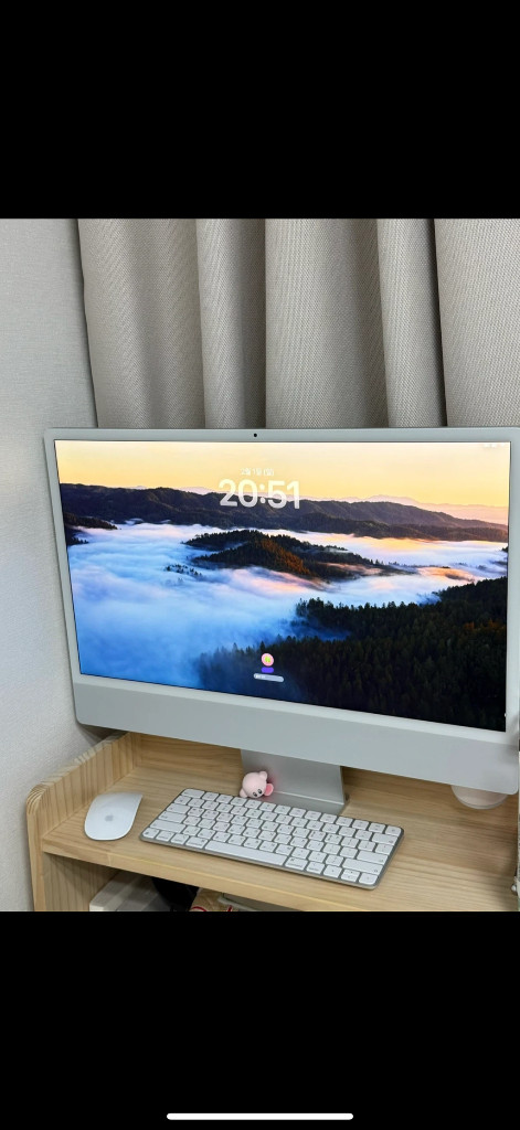 올인원 데스크톱 M3 실버 16GB/256GB 이미지